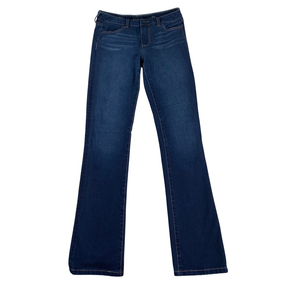 Liverpool The Straight Dark Wash Skinny Jeans Women's 6/28 Y2K Minimalist Boho